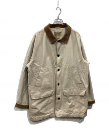 L.L.Bean（エルエルビーン）の古着「ハンティングジャケット」｜アイボリー×ブラウン