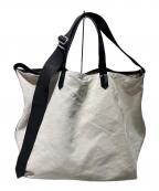 JIL SANDERジルサンダー）の古着「TAPE TOTE MD」｜アイボリー