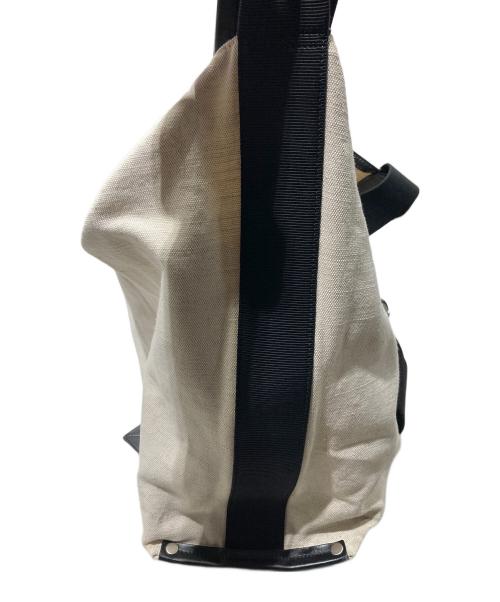 JIL SANDER（ジルサンダー）JIL SANDER (ジルサンダー) TAPE TOTE MD アイボリーの古着・服飾アイテム