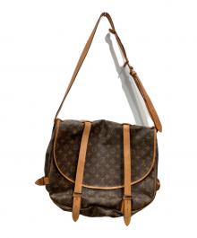 LOUIS VUITTON（ルイ ヴィトン）の古着「モノグラム ソミュール43」｜ブラウン