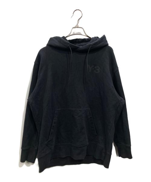Y-3（ワイスリー）Y-3 (ワイスリー) CLASSIC CHEST LOGO HOODIE ブラック サイズ:Sの古着・服飾アイテム