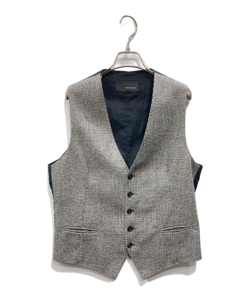 TAGLIATORE（タリアトーレ）TAGLIATORE (タリアトーレ) BRIAN/F ジレ グレー サイズ:48/9Rの古着・服飾アイテム