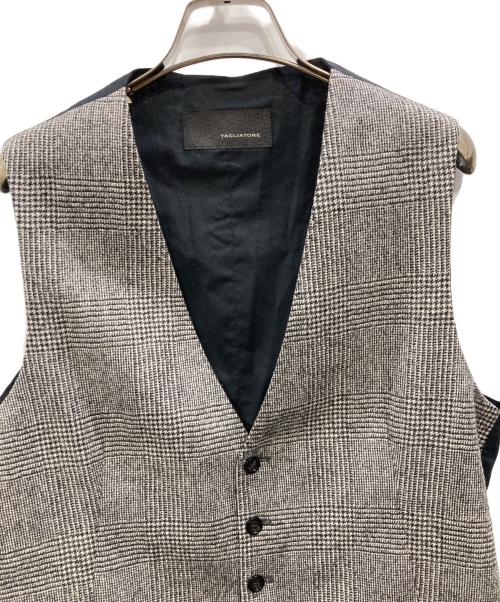 TAGLIATORE（タリアトーレ）TAGLIATORE (タリアトーレ) BRIAN/F ジレ グレー サイズ:48/9Rの古着・服飾アイテム