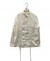 JOHN LAWRENCE SULLIVAN（ジョン ローレンス サリバン）の古着「GROSGRAIN LACE-UP SHIRT」｜アイボリー