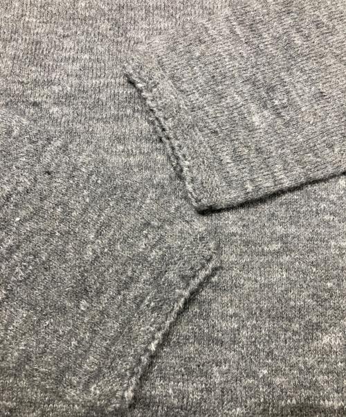 YAECA（ヤエカ）YAECA (ヤエカ) ウールリネン ハイネックニット グレー サイズ:Sの古着・服飾アイテム