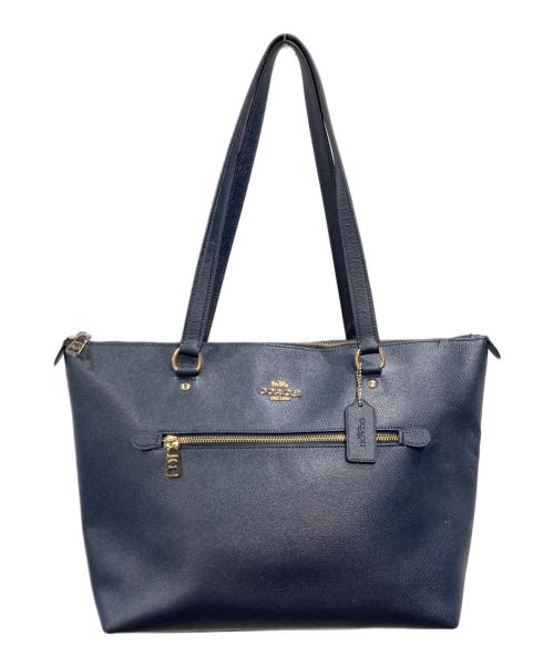 COACH（コーチ）COACH (コーチ) ギャラリートート ネイビーの古着・服飾アイテム