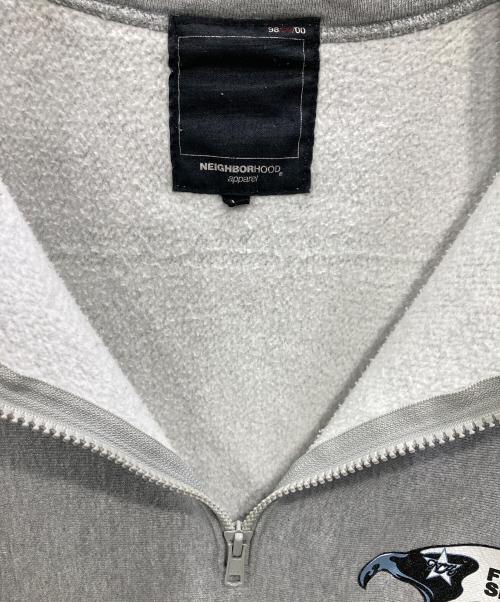 NEIGHBORHOOD（ネイバーフッド）NEIGHBORHOOD (ネイバーフッド) オールドハーフジップスウェット グレー サイズ:Mの古着・服飾アイテム