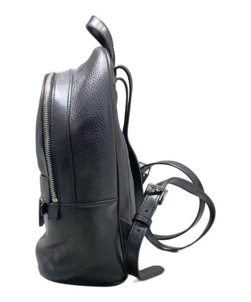 MICHAEL KORS（マイケルコース）MICHAEL KORS (マイケルコース) KENLY レザー バックパック ブラックの古着・服飾アイテム