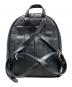 MICHAEL KORS (マイケルコース) KENLY レザー バックパック ブラック：8000円