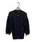 tricot COMME des GARCONS（トリココムデギャルソン）の古着「ギャザースリーブカーディガン」｜ブラック
