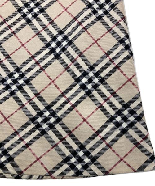 BURBERRY LONDON（バーバリーロンドン）BURBERRY LONDON (バーバリーロンドン) ノヴァチェック フレアスカート ベージュ サイズ:40の古着・服飾アイテム