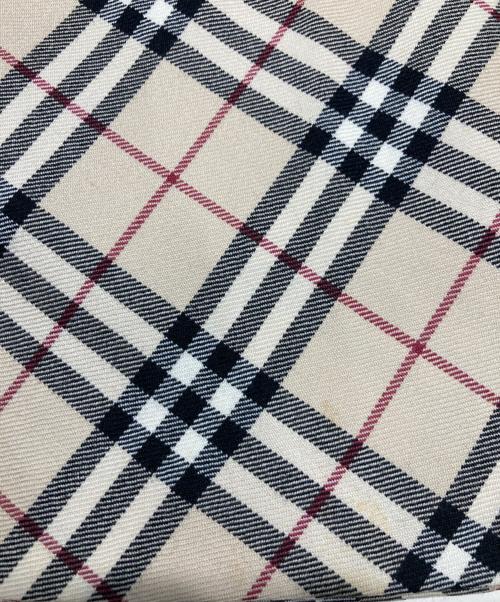 BURBERRY LONDON（バーバリーロンドン）BURBERRY LONDON (バーバリーロンドン) ノヴァチェック フレアスカート ベージュ サイズ:40の古着・服飾アイテム