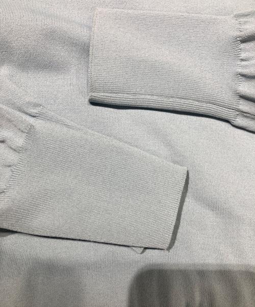 ANAYI（アナイ）ANAYI (アナイ) タフタドッキングティアードワンピース ブルー サイズ:38の古着・服飾アイテム