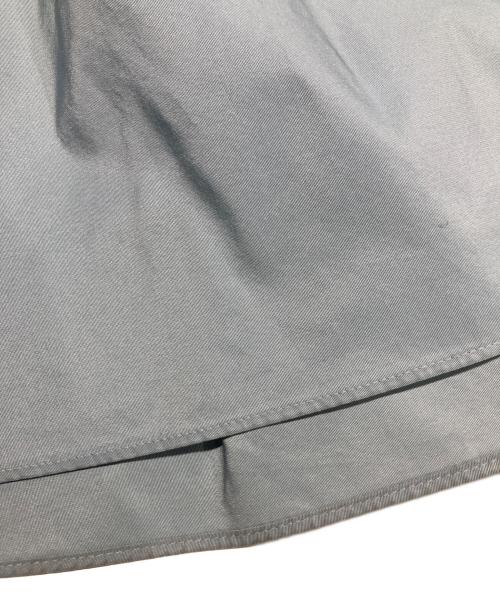 ANAYI（アナイ）ANAYI (アナイ) タフタドッキングティアードワンピース ブルー サイズ:38の古着・服飾アイテム