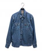 LEVI'Sリーバイス）の古着「ショートホーンデニムウエスタンシャツ」｜インディゴ