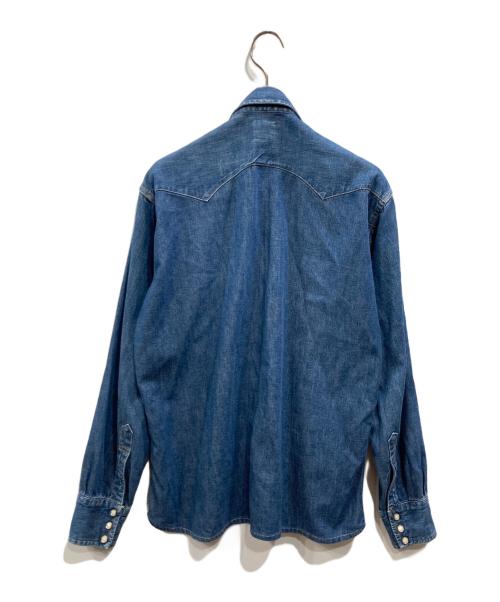 LEVI'S（リーバイス）LEVI'S (リーバイス) ショートホーンデニムウエスタンシャツ インディゴ サイズ:不明の古着・服飾アイテム