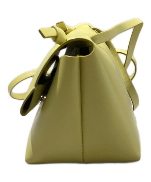 Acne studios（アクネ ストゥディオズ）ACNE STUDIOS (アクネ ストゥディオズ) ミニ ショルダー クロスボディ バッグ 黄緑の古着・服飾アイテム