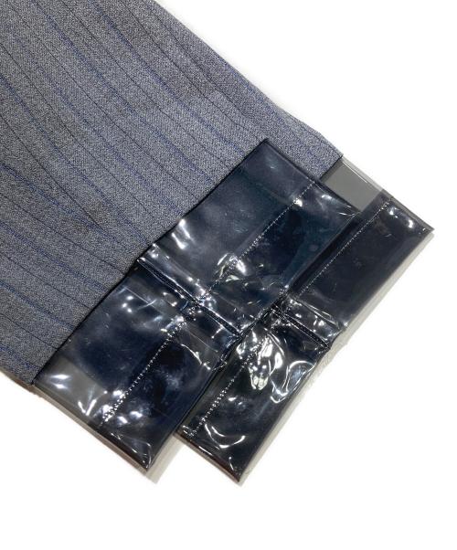 COMME des GARCONS HOMME（コムデギャルソン オム）COMME des GARCONS HOMME (コムデギャルソン オム) 97SS ビニールヘムスラックス グレー サイズ:Sの古着・服飾アイテム