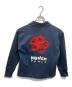 KENZO (ケンゾー) ドローンバーシティ刺繍ロゴカーディガン ネイビー サイズ:SIZE S：15000円