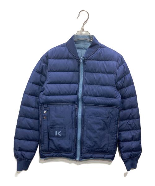 KENZO（ケンゾー）KENZO (ケンゾー) リバーシブルダウンジャケット ネイビー サイズ:SIZE XSの古着・服飾アイテム