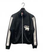 KENZOケンゾー）の古着「ELEPHANT FLAG TRACK JACKET」｜ブラック
