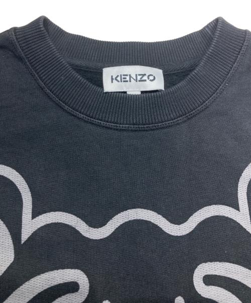 KENZO（ケンゾー）KENZO (ケンゾー) K-Tiger クルーネック スウェット ブラック サイズ:SIZE Sの古着・服飾アイテム