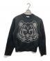 KENZO（ケンゾー）の古着「K-Tiger クルーネック スウェット」｜ブラック