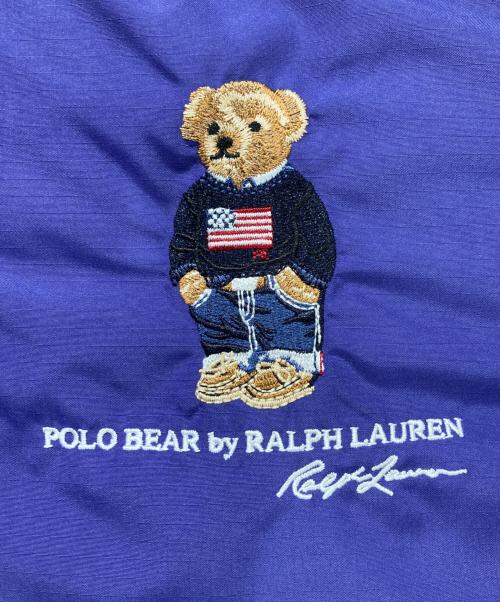 POLO RALPH LAUREN（ポロ・ラルフローレン）POLO RALPH LAUREN (ポロ・ラルフローレン) ポロベア2Wayレインショルダーバッグ パープルの古着・服飾アイテム