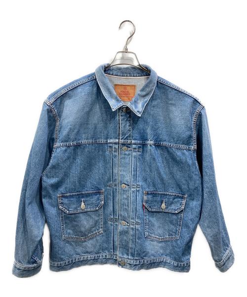 MAGIC NUMBER（マジックナンバー）MAGIC NUMBER (マジックナンバー) 307DENIM TRACKER JACKET ブルー サイズ:40の古着・服飾アイテム