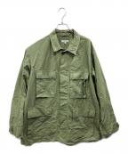 Engineered Garmentsエンジニアド ガーメンツ）の古着「BDU Jacket COTTON RIPSTOP」｜グリーン
