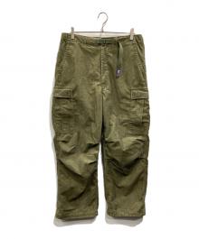 THE NORTHFACE PURPLELABEL（ザ・ノースフェイス パープルレーベル）の古着「Corduroy Cargo Pants」｜グリーン