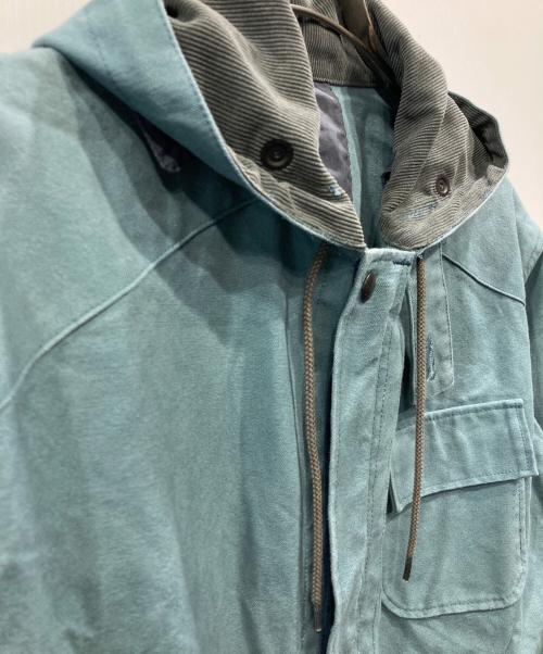 THE CORONA UTILITY（コロナユーティリティ）THE CORONA UTILITY (コロナユーティリティ) GAME PARKA JACKET ブルー サイズ:XLの古着・服飾アイテム