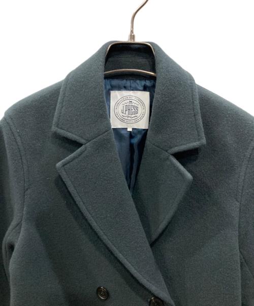 J.PRESS（ジェイプレス）J.PRESS (ジェイプレス) Jackal 140sソフトメルトン Pコート ネイビー サイズ:P5の古着・服飾アイテム