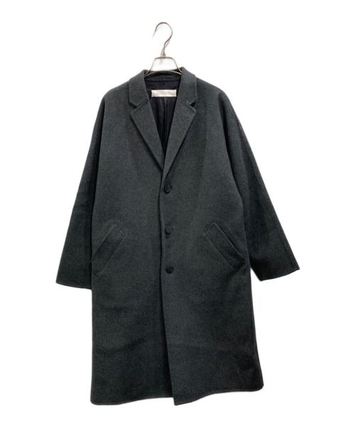GALERIE VIE（ギャルリーヴィー）GALERIE VIE (ギャルリーヴィー) ダブルフェイス チェスターコート グレー サイズ:freeの古着・服飾アイテム