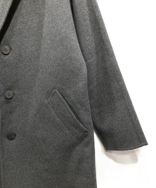 GALERIE VIE（ギャルリーヴィー）GALERIE VIE (ギャルリーヴィー) ダブルフェイス チェスターコート グレー サイズ:freeの古着・服飾アイテム