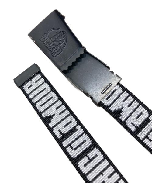 Hysteric Glamour（ヒステリックグラマー）Hysteric Glamour (ヒステリックグラマー) ロゴジャガードテープベルト ブラック サイズ:free 未使用品の古着・服飾アイテム
