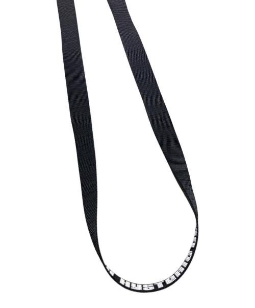 Hysteric Glamour（ヒステリックグラマー）Hysteric Glamour (ヒステリックグラマー) ロゴジャガードテープベルト ブラック サイズ:free 未使用品の古着・服飾アイテム