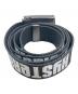 Hysteric Glamour (ヒステリックグラマー) ロゴジャガードテープベルト ブラック サイズ:free 未使用品：5000円