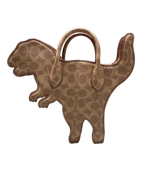 COACH（コーチ）COACH (コーチ) REXY レキシー バッグ・シグネチャー キャンバス ブラウンの古着・服飾アイテム