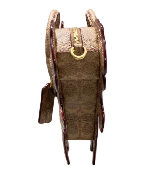 COACH（コーチ）COACH (コーチ) REXY レキシー バッグ・シグネチャー キャンバス ブラウンの古着・服飾アイテム