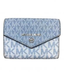 MICHAEL KORS（マイケルコース）の古着「モノグラム 6連キーホルダー」｜ブルー
