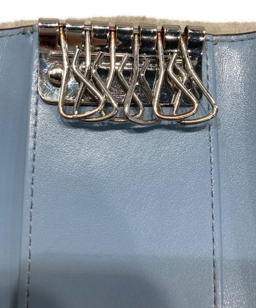 MICHAEL KORS（マイケルコース）MICHAEL KORS (マイケルコース) モノグラム 6連キーホルダー ブルーの古着・服飾アイテム