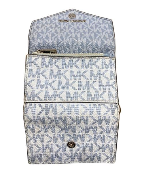 MICHAEL KORS（マイケルコース）MICHAEL KORS (マイケルコース) モノグラム 6連キーホルダー ブルーの古着・服飾アイテム