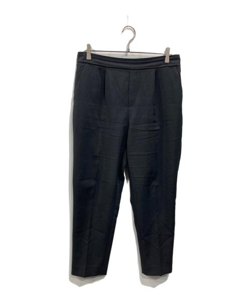 KUMIKYOKU（クミキョク）KUMIKYOKU (クミキョク) オシャクロス テーパードパンツ ブラック サイズ:5の古着・服飾アイテム