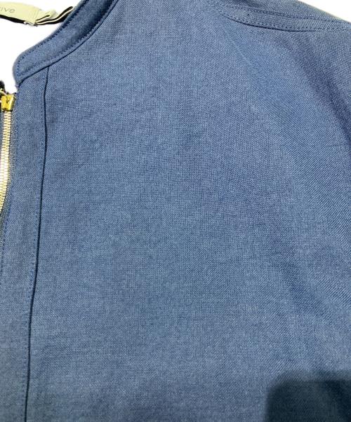 nonnative（ノンネイティブ）nonnative (ノンネイティブ) PILGRIM BLOUSON C/P/L OXFORD ネイビー サイズ:3の古着・服飾アイテム