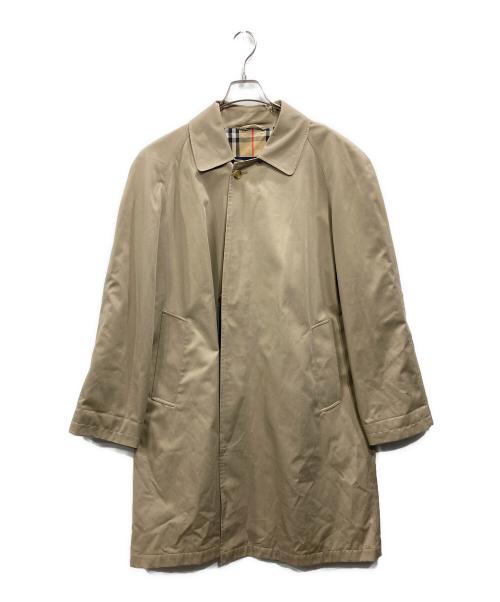 BURBERRY LONDON（バーバリーロンドン）BURBERRY LONDON (バーバリーロンドン) ノヴァチェックライニング ステンカラーコート ベージュ サイズ:46Rの古着・服飾アイテム