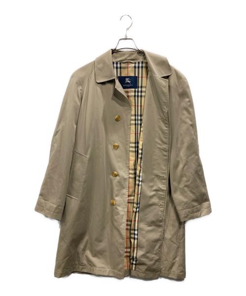 BURBERRY LONDON（バーバリーロンドン）BURBERRY LONDON (バーバリーロンドン) ノヴァチェックライニング ステンカラーコート ベージュ サイズ:46Rの古着・服飾アイテム