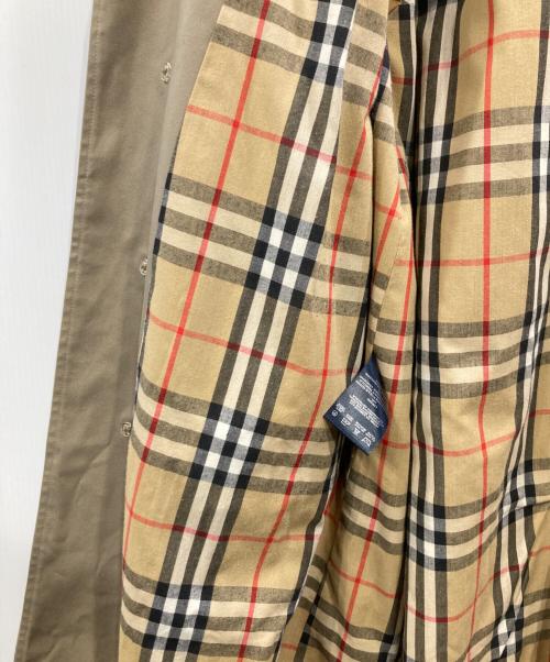 BURBERRY LONDON（バーバリーロンドン）BURBERRY LONDON (バーバリーロンドン) ノヴァチェックライニング ステンカラーコート ベージュ サイズ:46Rの古着・服飾アイテム