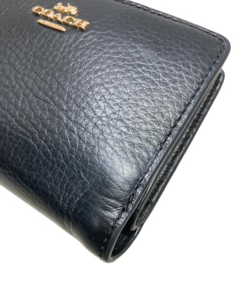 COACH（コーチ）COACH (コーチ) キスロック ミディアム ウォレット ブラックの古着・服飾アイテム