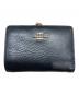 COACH（コーチ）の古着「キスロック ミディアム ウォレット」｜ブラック